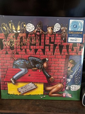 Snoop Dogg Doggystyle (WALMART EXCLUSIVE Cloudy Blue Vinyl) Sealed 2 NEW