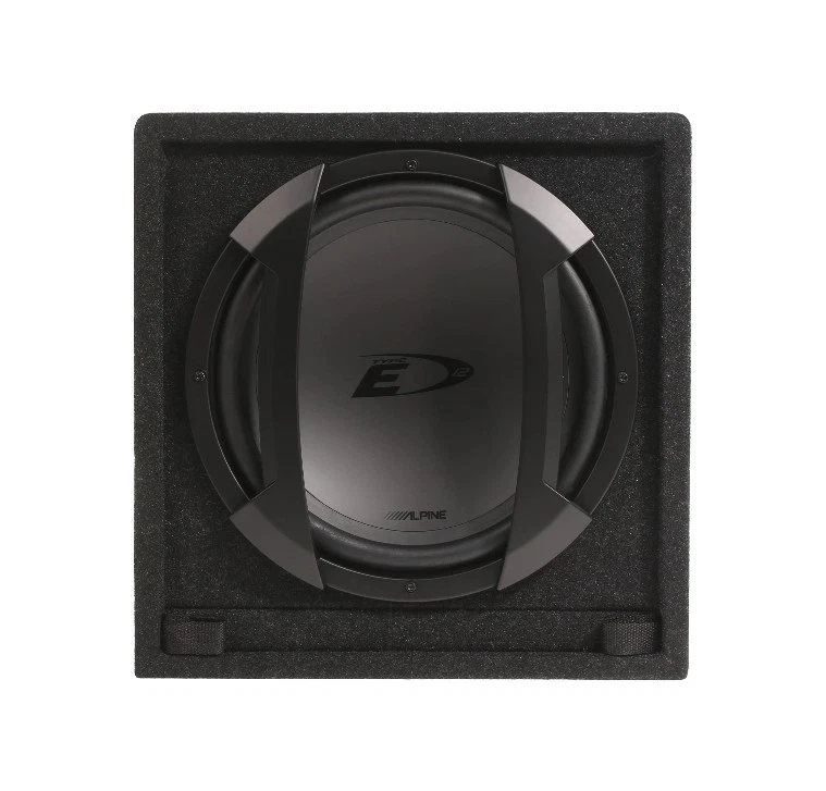 Alpine SBE-1244BR Passiver Bass Reflex Subwoofer In Kiste Mit 30 Cm (12'') 650W - Bild 3 von 4