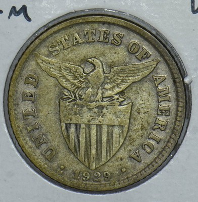 Philippines 1929 Lady Posing 20 Centavos Eagle animal 290886 combine shipping