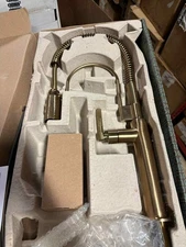 BRIZO 63343LF-GL LITZE Semi-Professional KITCHEN FAUCET LUXE GOLD