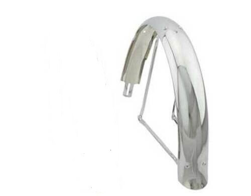 ALTA Bicycle 20 Flared Adjustable Front Fender Chrome Bike Replacement Fender e ALTA Bicycle 20 Flared Adjustable Front Fender Chrome Bike Replacement Fender e
