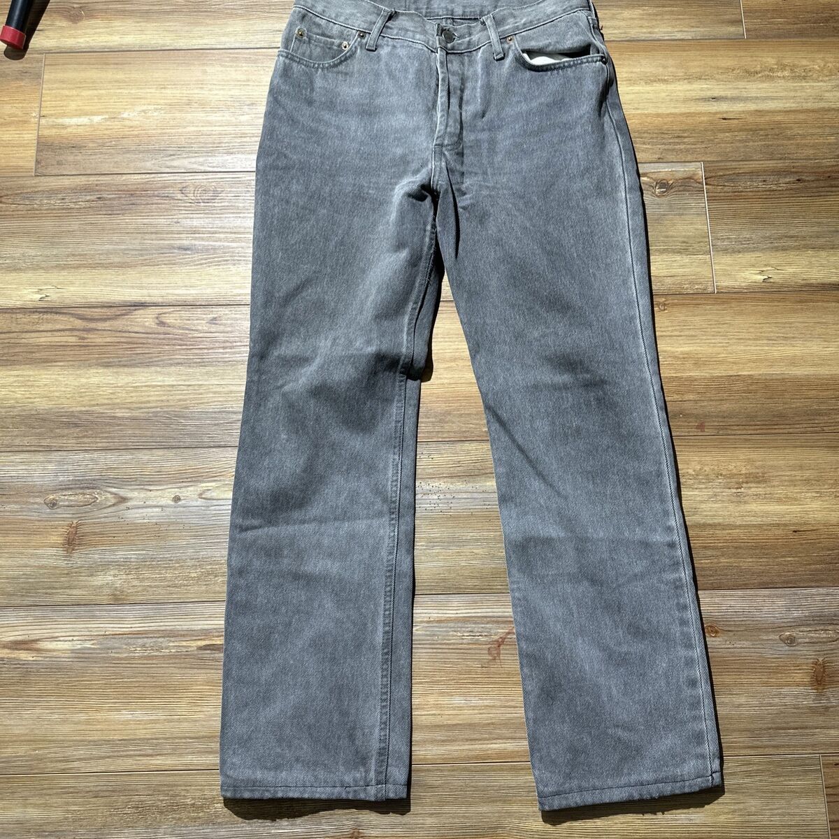 Vtg 90s USA Levis 501 Men's Tag W33 L34 L Faded Black Jeans Vtg 90s USA Levis 501 Men's Tag W33 L34 L Faded Black Jeans