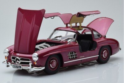 MINICHAMPS 1954 Mercedes 300 SL W198 Dark Red Metallic 1:18 LE