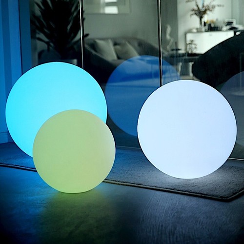 20 Zoll verschiedene LED Kugel batteriebetrieben kabellos SCHWIMMENDE POOLLEUCHTE Zubehör - Bild 4 von 9