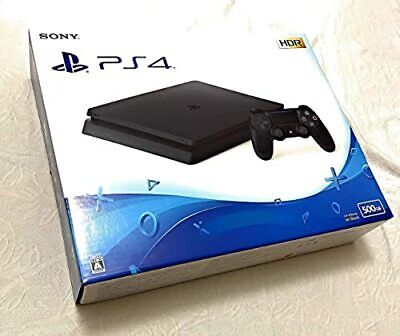 Sony PlayStation 4 Jet Black 500GB (CUH-2200AB01) In Box Japan ver.  