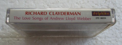 The Love Songs of Andrew Lloyd Webber Richard Clayderman Rare Cassette Tape New - Picture 3 of 3
