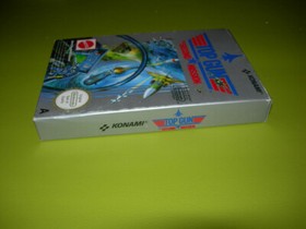 TOP GUN THE SECOND MISSION NINTENDO NES 8 BIT PAL A GBR ITA ITALIAN COMPLETE