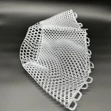 Rubber Landing Net Replacement Clear Ghost Snag Free Fishing Basket 42” Radius