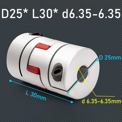 Flexible Plum Coupling Servo Motor Jaw Spider Shaft Coupler for CNC 3D Printer - Picture 16 of 38