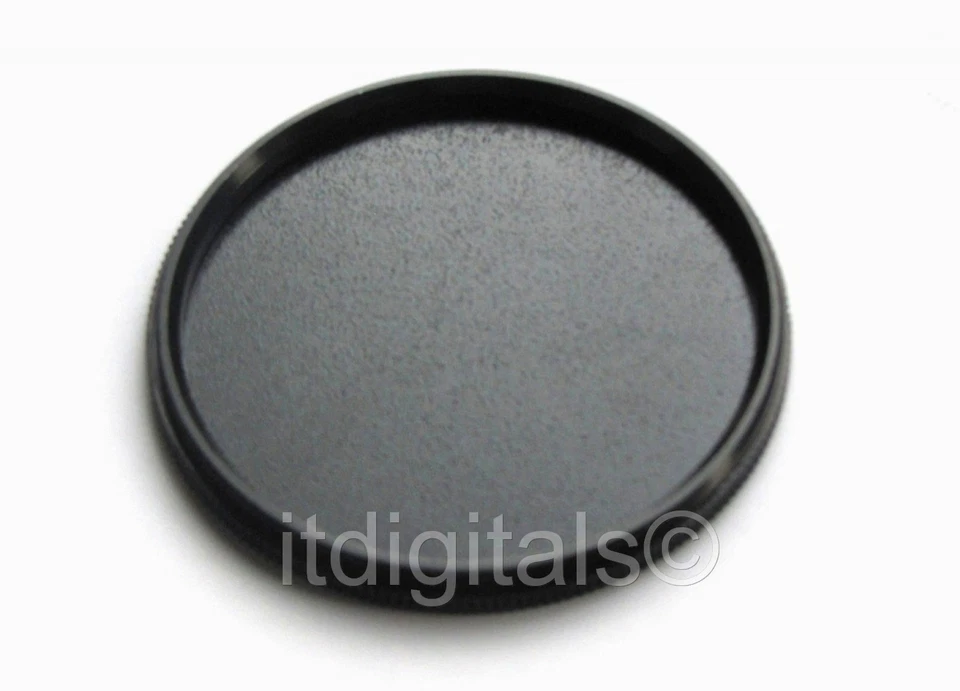 43mm Metal Screw-in Front Lens Cap Fits Filter Hood Safety Dust Glass Cover New - Image 2 of 2
