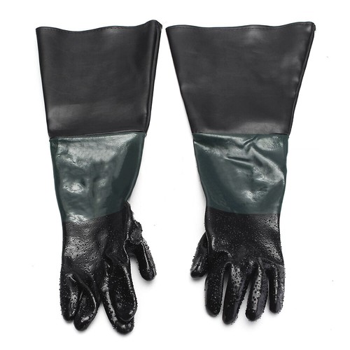 24"x8" Replacement Labour Protection Gloves For Sand Blasting Cabinet Sandblast - Picture 4 of 9