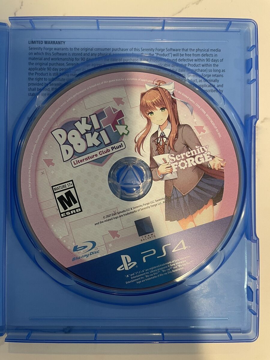 Doki Doki Literatura Club Plus PS4 