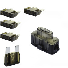 MAXI Inline Fuse Holder Fuseholder Voodoo 4 6 8 Gauge 5 70 Amp Fuses