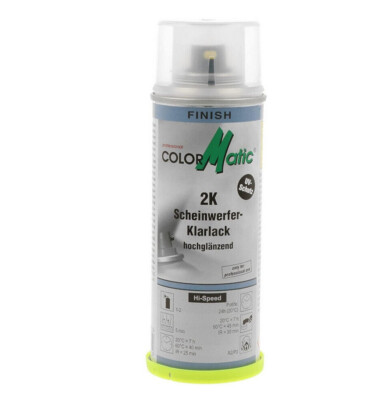 ColorMatic 2K Scheinwerfer Klarlack 200ml