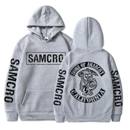 Sons of Anarchy Samcro Gráfico Sudadera con Capucha Hombre Ropa de Calle Primavera Otoño Hombres Mujeres - Imagen 15 de 36