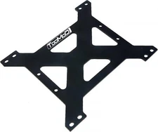 Aluminum Receiver Plate Wheeile Bar for Tamiya BullHead ClodBuster Truck Parts