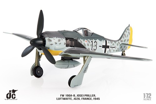 JC WINGS 1/72 JCW-72-FW190-003 FW 190A-8 Luftwaffe, JG26, Francia, 1945 - Imagen 3 de 10