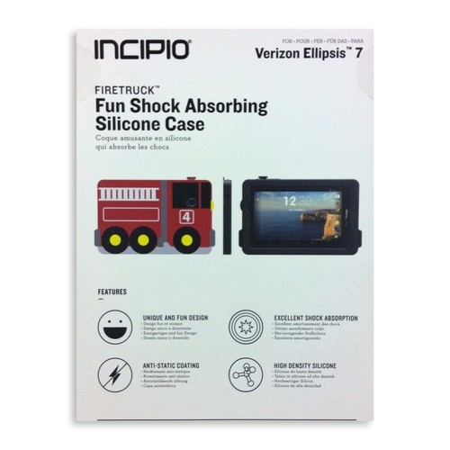 Incipio Shock Absorbing Silicone Case for Ellipsis 7 With Glass Screen Protector - Picture 3 of 3