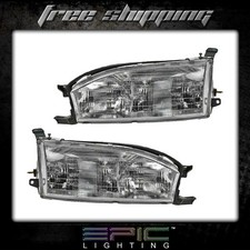 Fits 1992-94 Toyota Camry Headlights Headlamps Pair Left Right Fits 1992-94 Toyota Camry Headlights Headlamps Pair Left Right