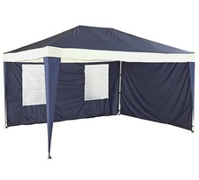 Home 3m x 4m Gazebo with Side Panels | Party Tent for Garden Events Camping