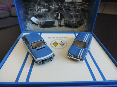 Coffret Renault 12 gordini et renault 8 gordini norev 1/43