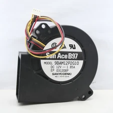 1pcs SANYO 9BAM12P2G10 DC 12V 1.85A 4-Wire 97x97x33mm Blower cooling Fan