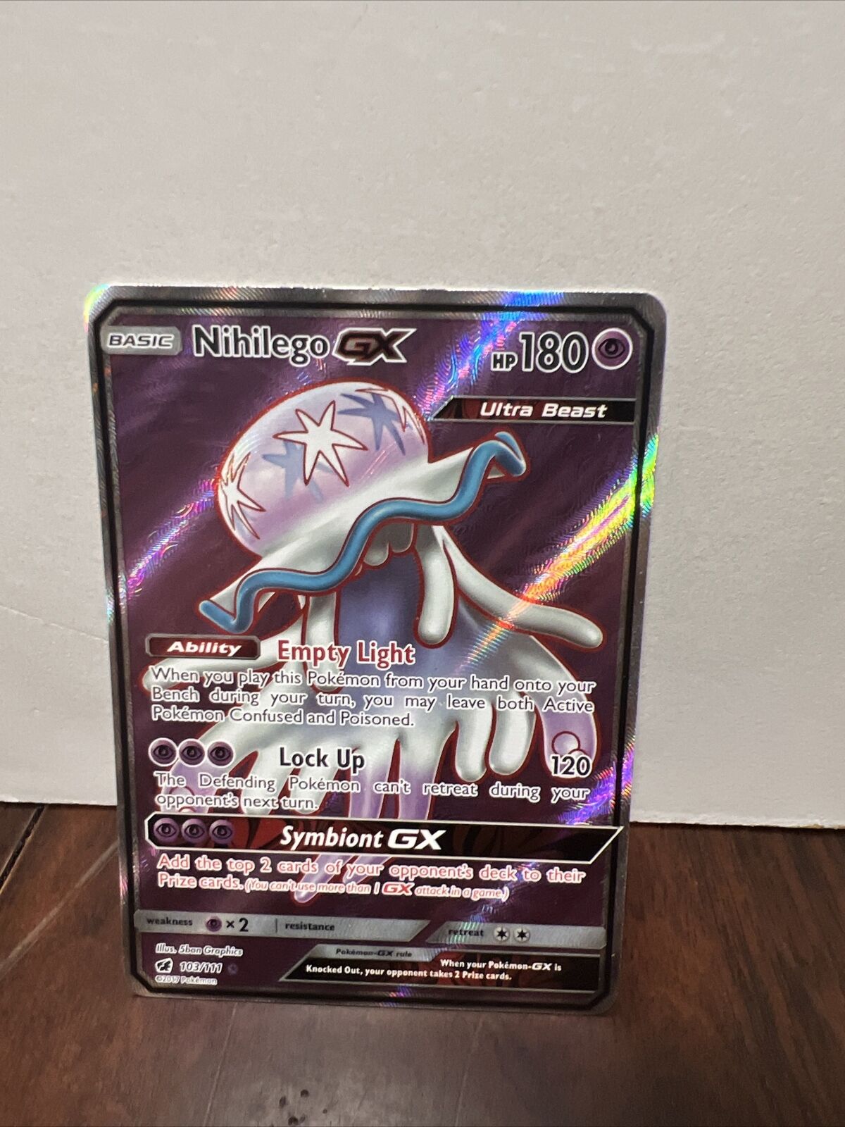 Nihilego GX - 49/111 - Crimson Invasion – Card Cavern Trading Cards, LLC