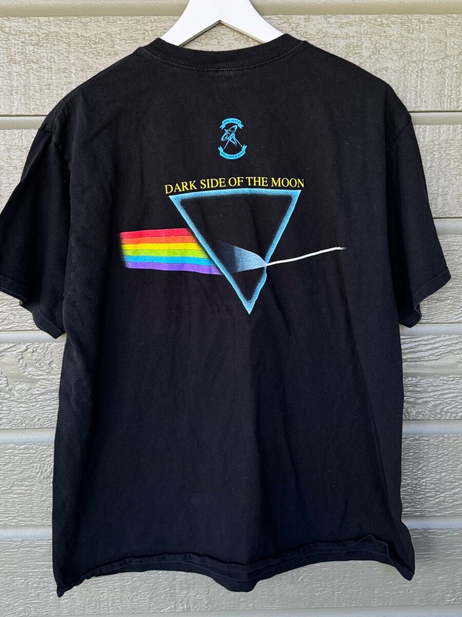 Vintage Pink Floyd Dark Side of the Moon T-Shirt Anvil Black Vintage Pink Floyd Dark Side of the Moon T-Shirt Anvil Black