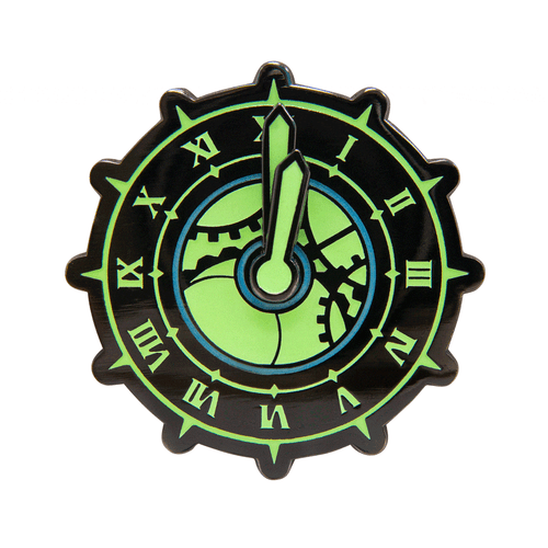 Persona 3 FES Reload Dark Hour Emaille Pin mit drehenden Uhrzeigern *GLOW DARK* - Bild 2 von 5