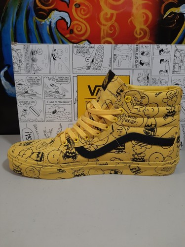 Vans Sk8-hi Reedición X Cacahuetes "Maíz Charlie Brown" 12 envíos ¡RÁPIDO! - Imagen 6 de 15