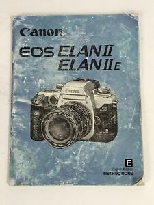 Canon EOS Elan II IIe EOS 50 Camera instruction owner's manual guide