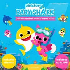 Pinkfong - The Best Of Baby Shark (CD + DVD Set) Cracked Jewel CD case