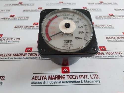 Kyowa Keiki B6318 4/4 Tachometer Analog 0-1000rpm - Picture 1 of 6