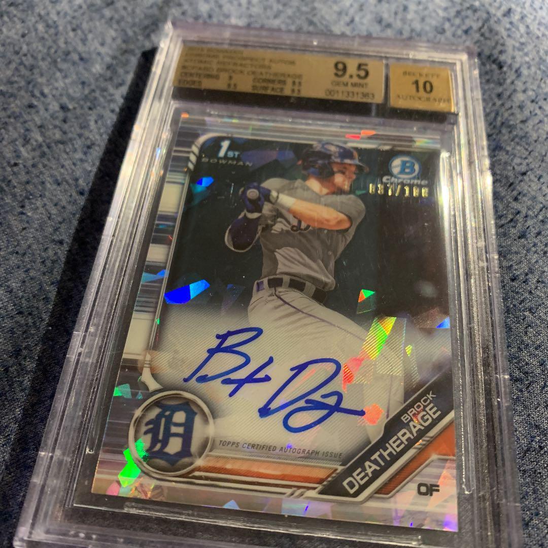 Brock Deatherage 2019 Bowman Chrome 🔥 1st Bowman Auto