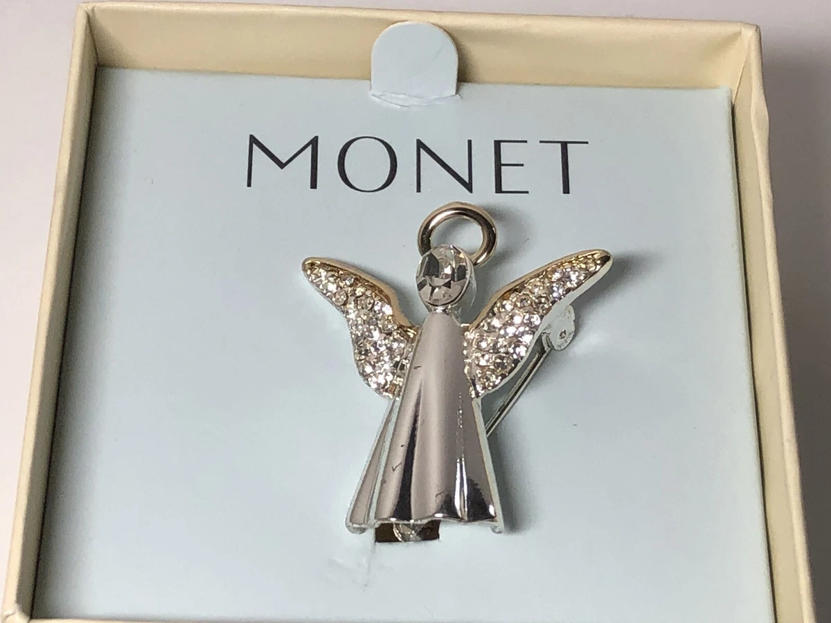 Monet angel sale brooch