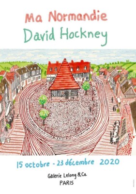David Hockney Ma Normandie Poster (Galerie Lelong, Paris, 2020)