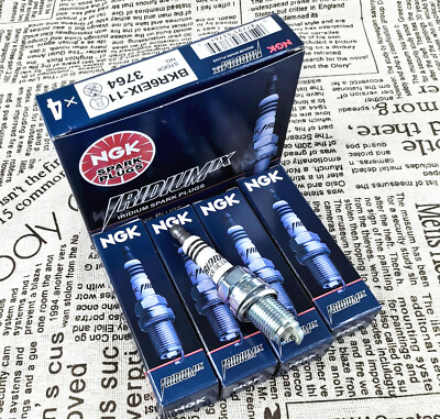 OEM NEW 4Pcs Spark Plugs FOR BKR6EIX-11 NGK 3764 Iridium IX BKR6EIX11