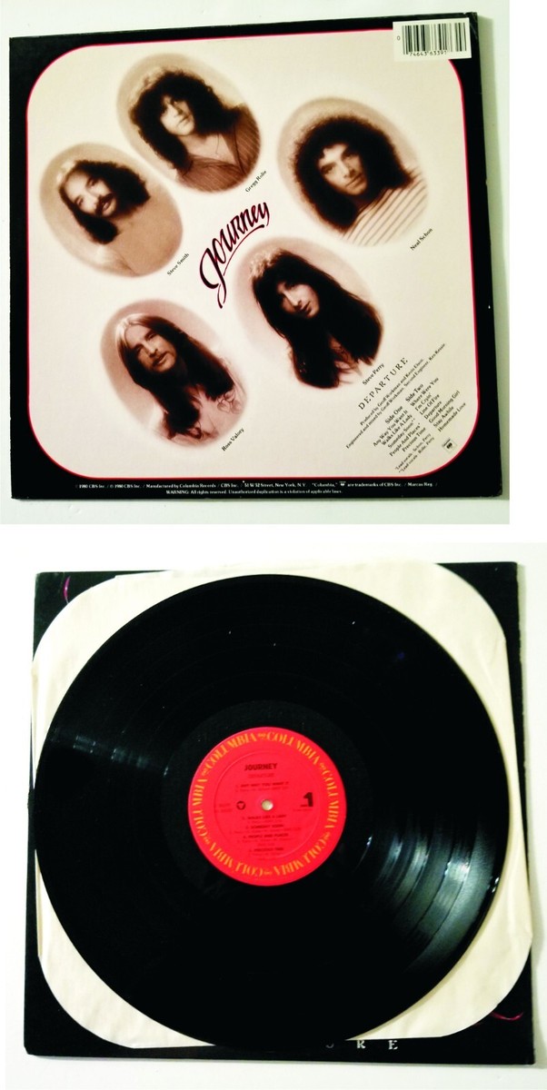 Vintage / 5 Vinyl LPs / Journey / Infinity / Departure