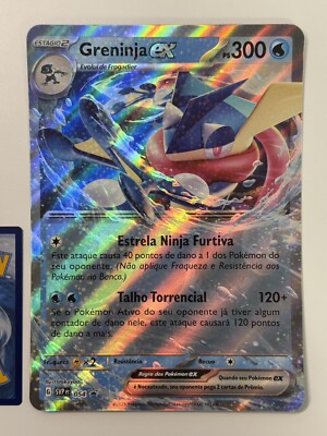 Brazil Exclusive Greninja EX SVP 054 Shrouded Fable JUMBO Promo