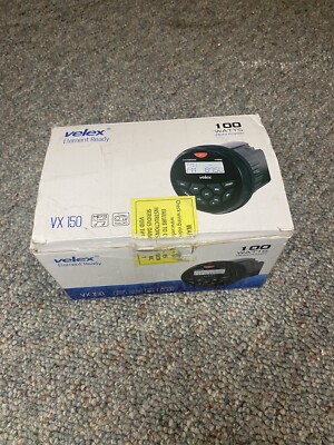 VELEX VX150 MARINE & UTV RADIO BLUETOOTH MP3 STEREO RECEIVER VELEX VX150 MARINE & UTV RADIO BLUETOOTH MP3 STEREO RECEIVER