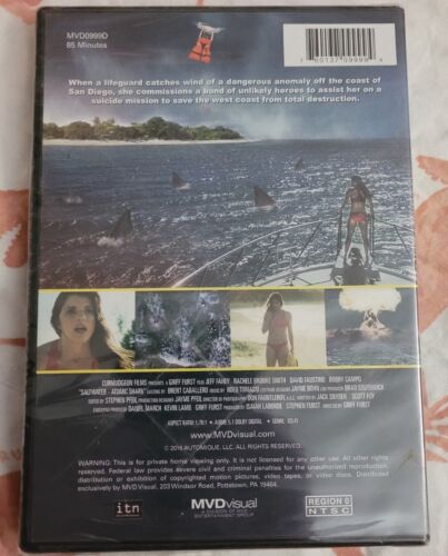 Saltwater Atomic Shark (DVD, 2018) Sealed Jeff Fahey David Faustino E1 - Bild 2 von 2