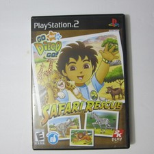 Go, Diego, Go! Safari Rescue (Sony PlayStation 2, 2008)COMPLETE
