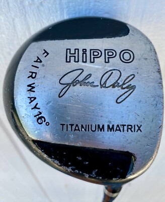 HiPPO John Daly Titanium Matrix 21° Hippo John Daly 370 Titanium Matrix Driver Golf Club RH