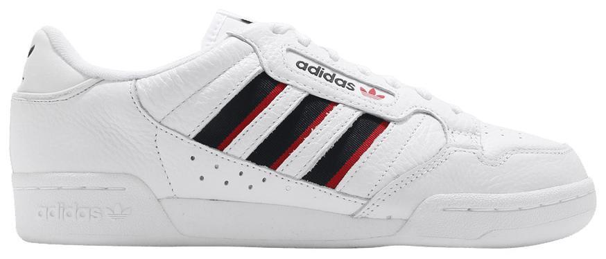 adidas Continental 80 Stripes - White Vivid Red for Sale