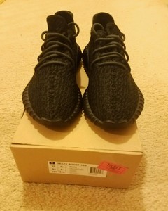 yeezy black size 10