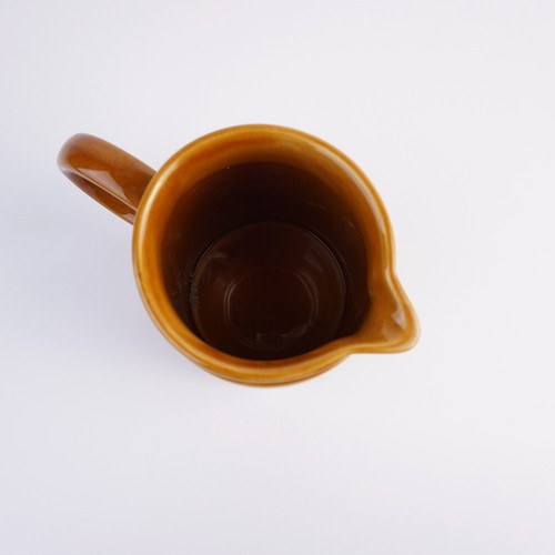 Melitta Ceracron Keramik braun Wasserkru Krug Höhe ca14,8 cm Vintage Mid Century - Bild 8 von 17