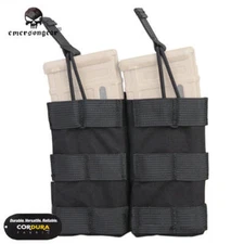 EMERSON Modular Open Top Double MAG Pouch - Black