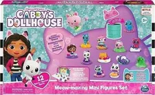 Gabby's Dollhouse, Meow-Mazing Mini Figures 12-Pack, Kids Toys for Ages 3 New
