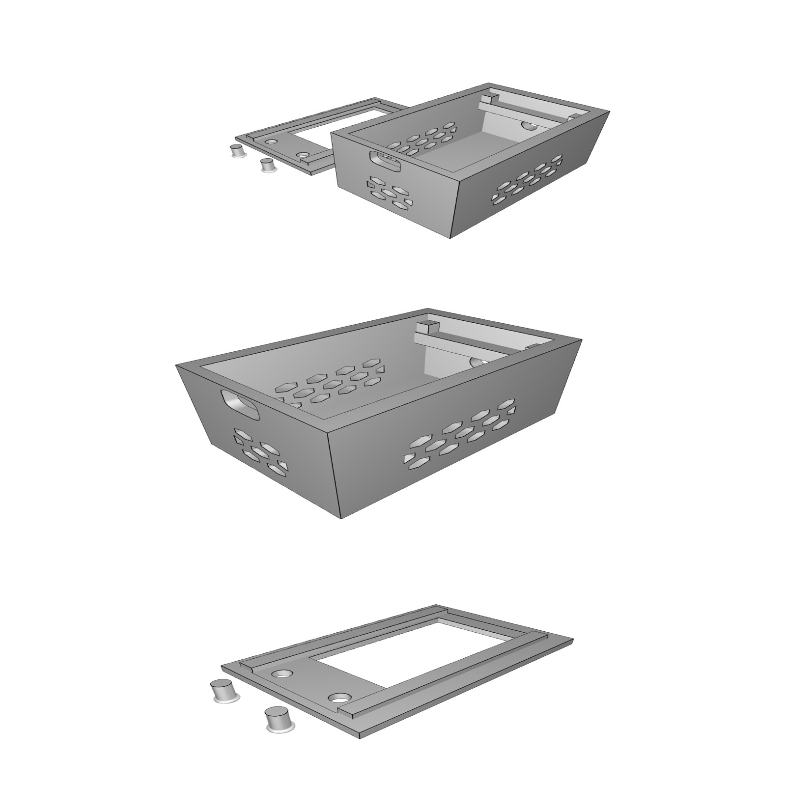 Custodia Tecnica LILYGO T-Display-S3 | Enclosure per Sviluppo ESP32