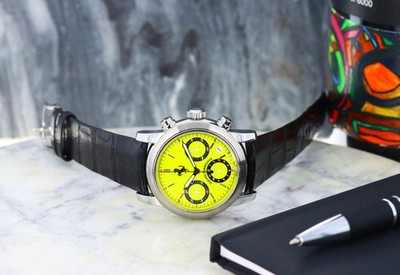 Girard-Perregaux Ferrari Chronograph, Yellow 'Modena' Dial